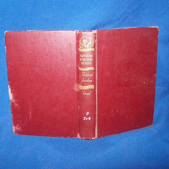 Vintage Hardcover Book - Asylum for the Queen by Mildred Jordan - 1948 - Picture 1 of 6